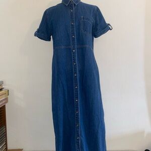 White Stag Denim Blue Maxi Dress